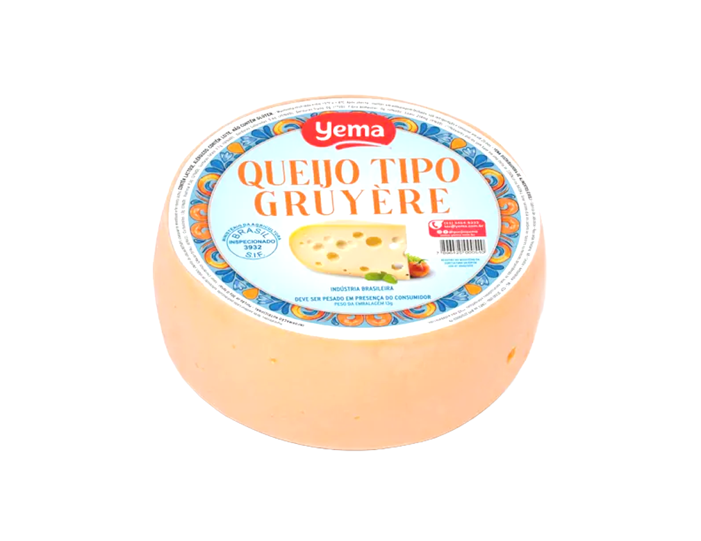 QUEIJO GRUYÉRE PEQUENO YEMA (PÇ 7 KG)